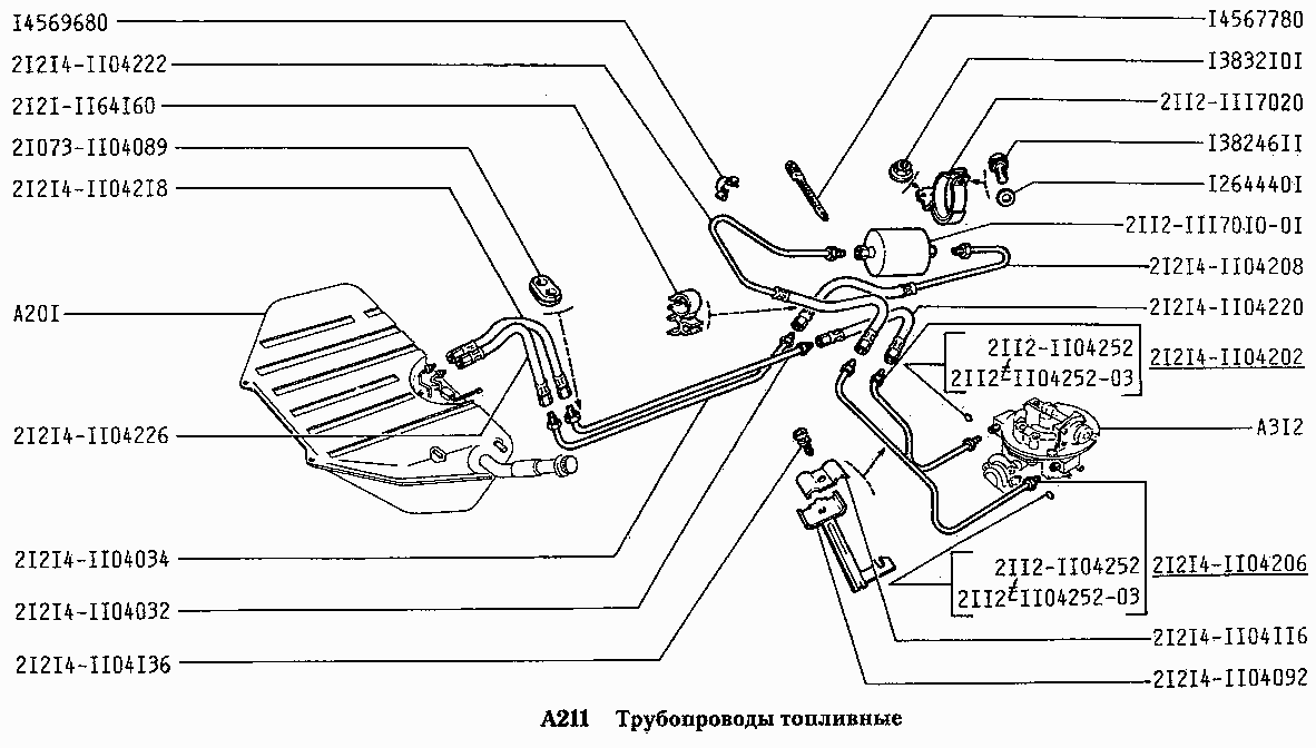 Трубопроводы топливные