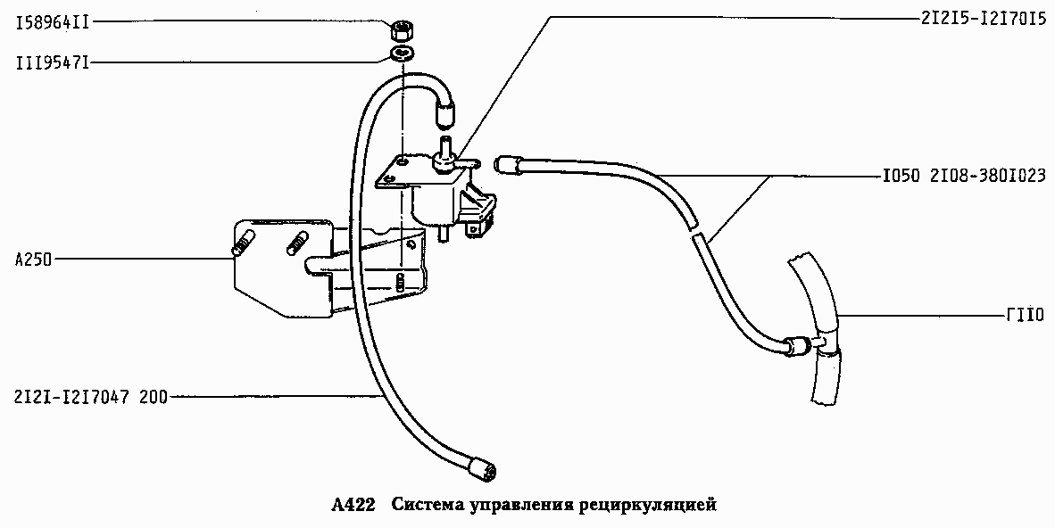 Система управления рециркуляцией (вариант исполнения: Э)