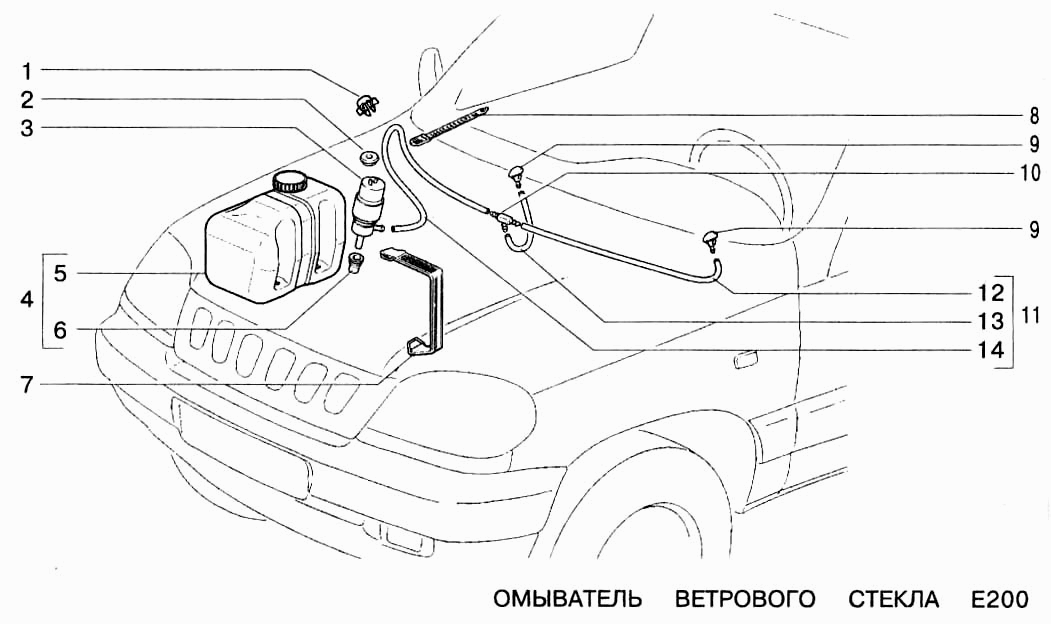 Омыватель ветрового стекла