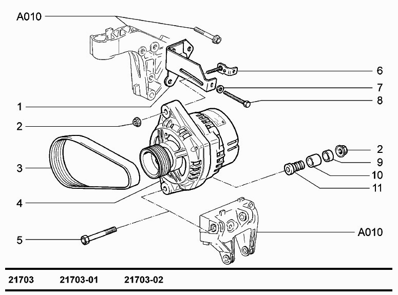 Генератор с арматурой