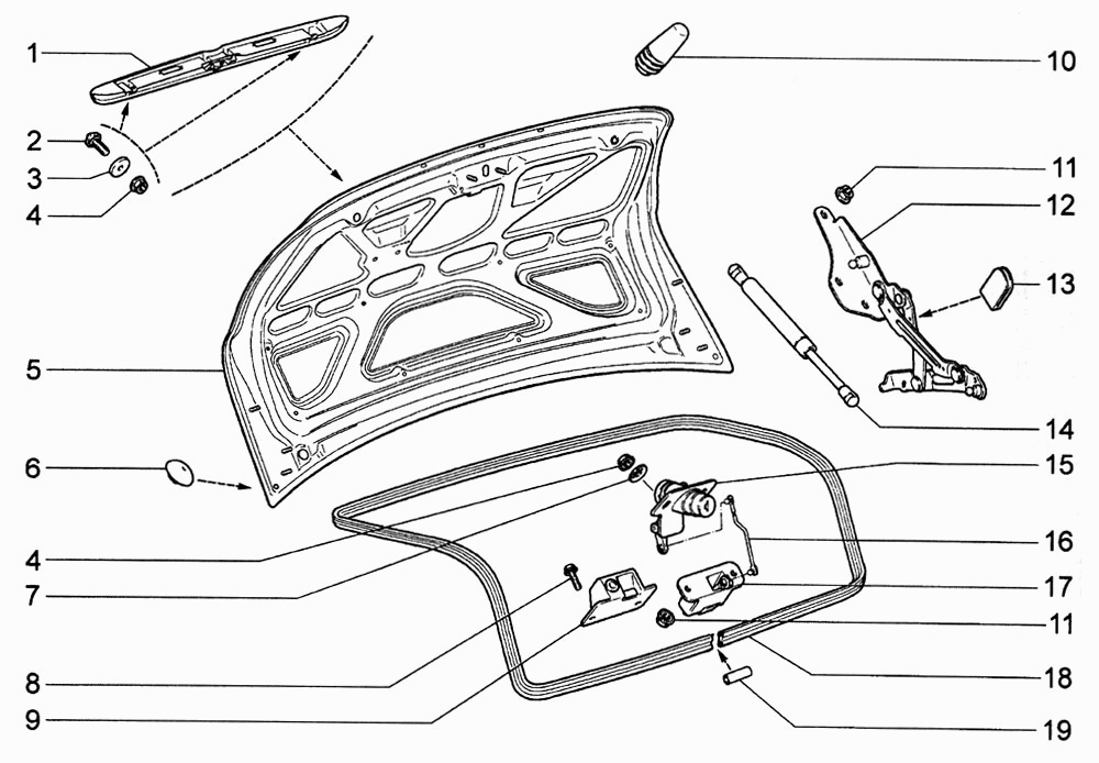 Крышка багажника