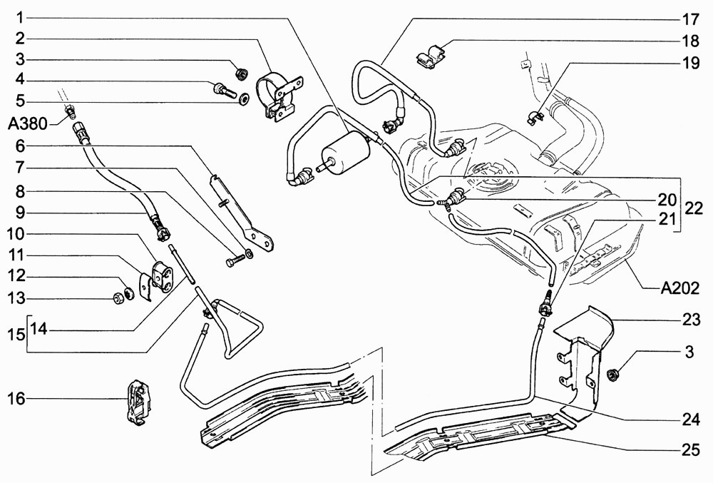 Трубопроводы топливные