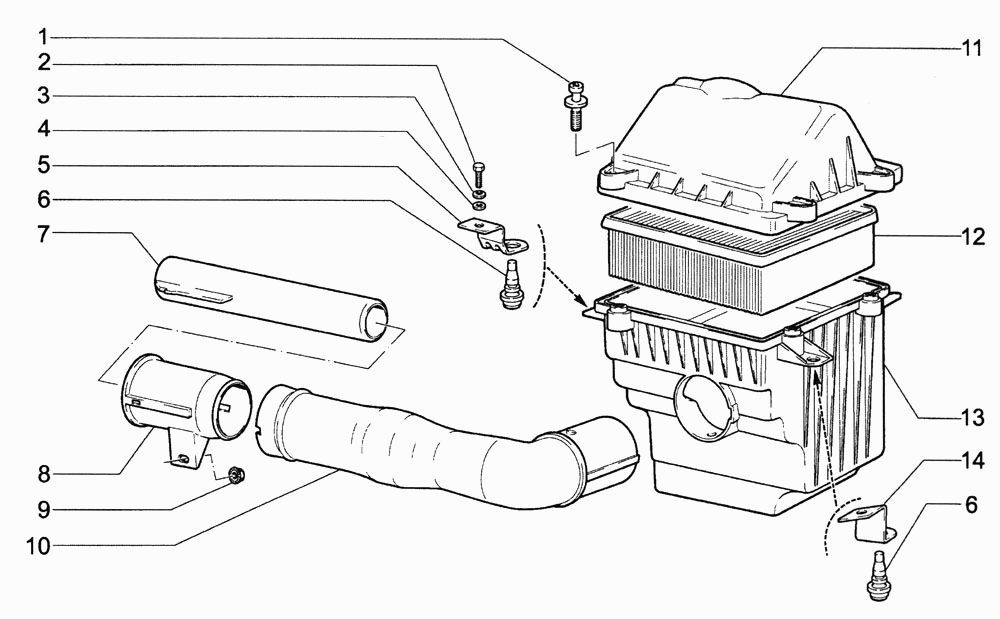 Фильтр воздушный