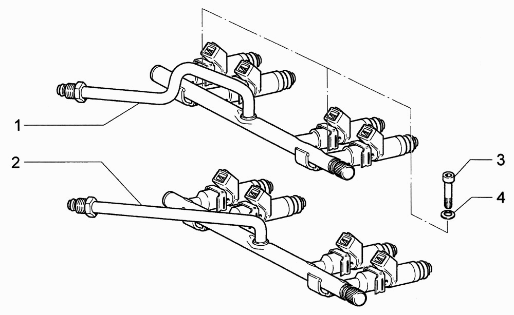 Рампа форсунок