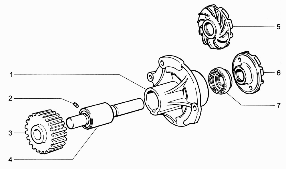 Насос водяной