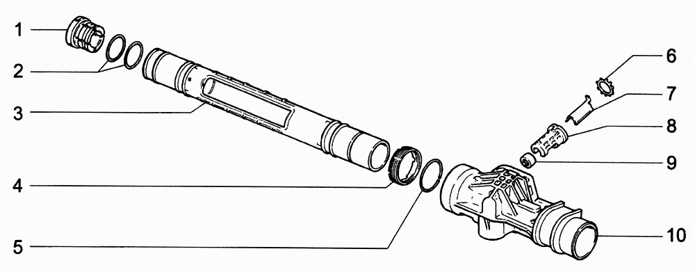 Картер рулевого механизма