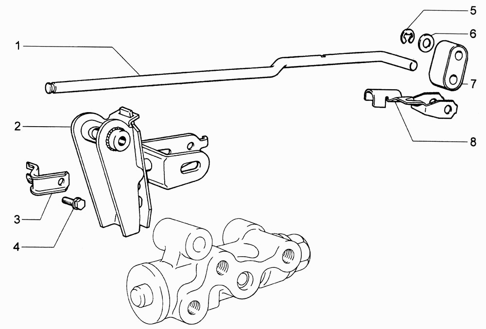 Привод регулятора давления