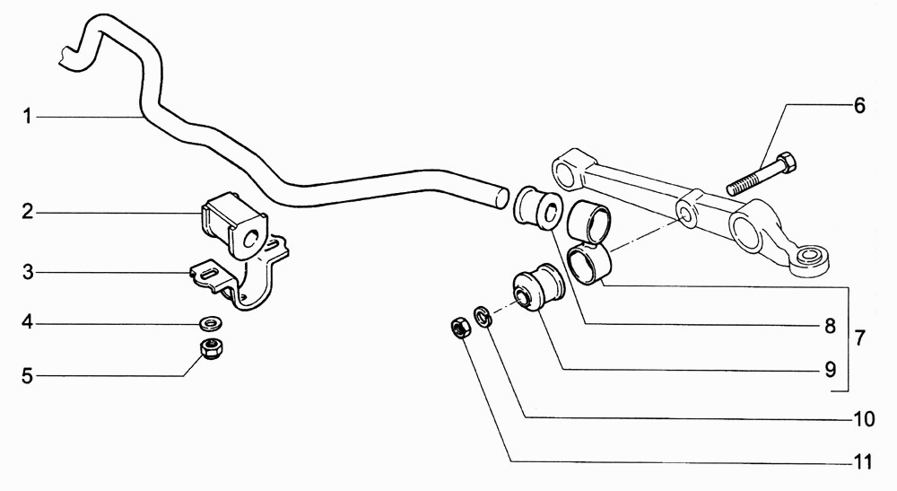Стабилизатор поперечной устойчивости