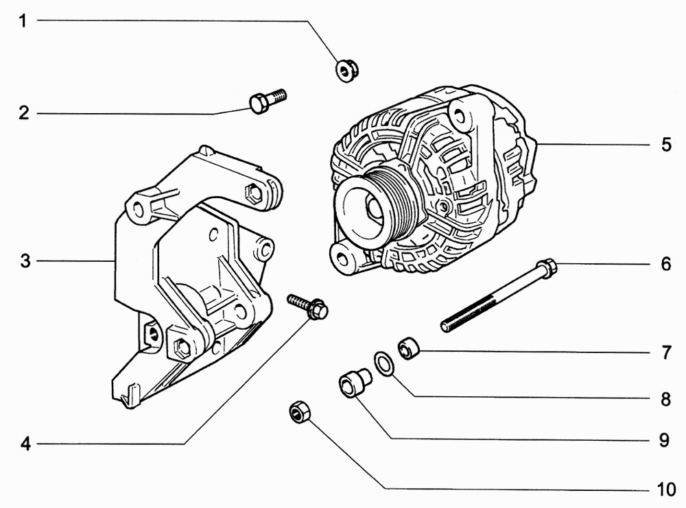 Генератор с арматурой