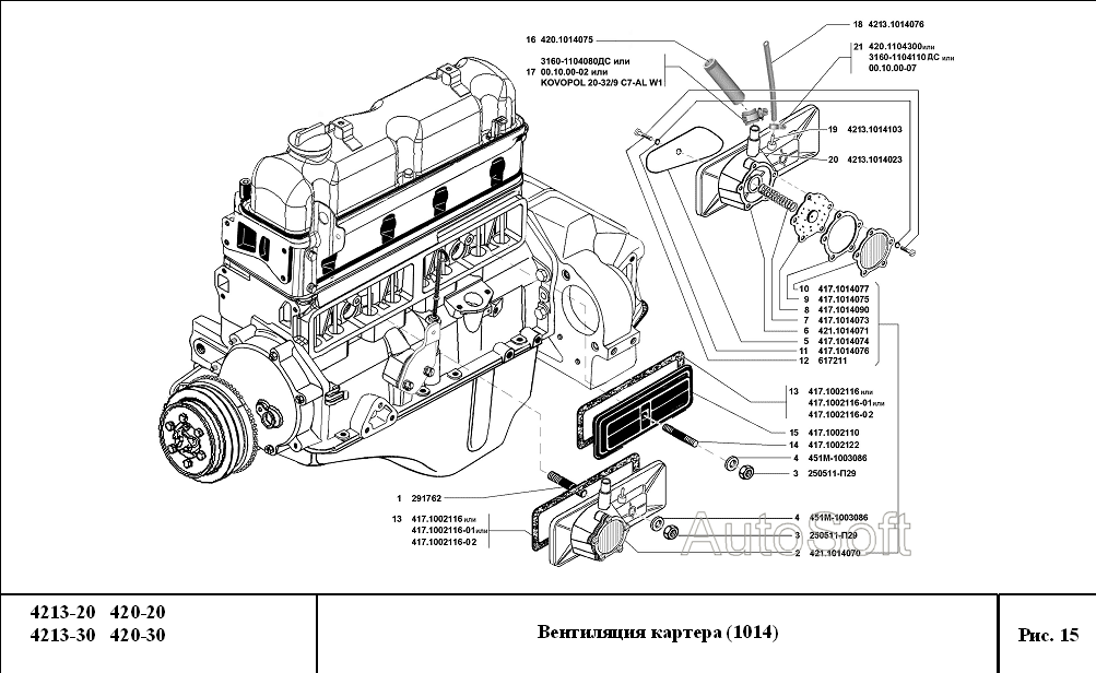 Вентиляция картера