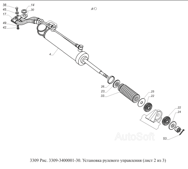Установка рулевого управления
