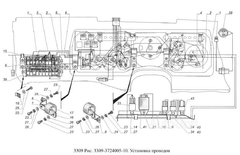 Установка проводов