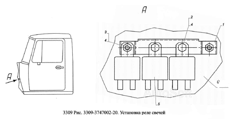 Установка реле свечей