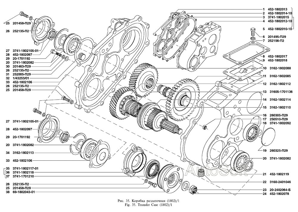 Коробка раздаточная