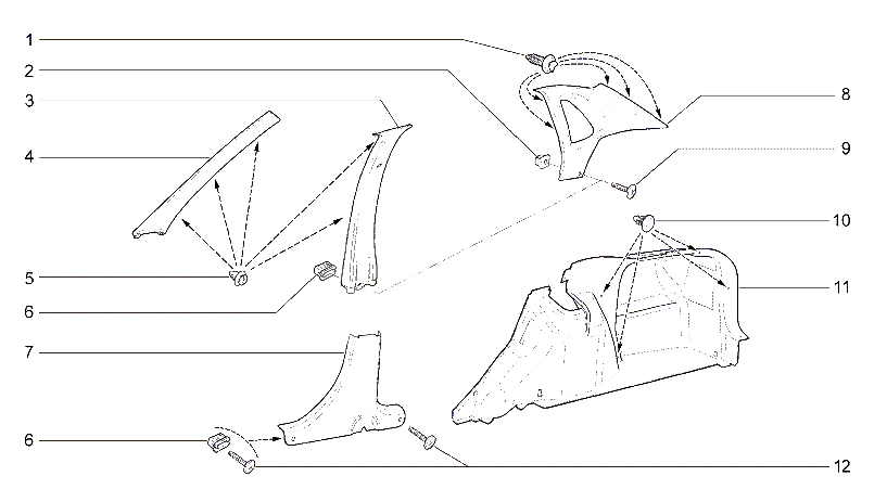 Обивка боковины