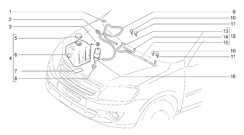 Омыватель ветрового стекла