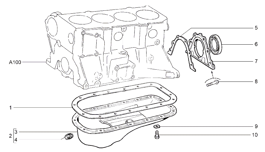 Картер масляный