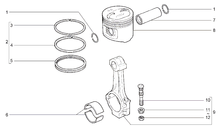 Шатуны и поршни (вариант по выбору) А131