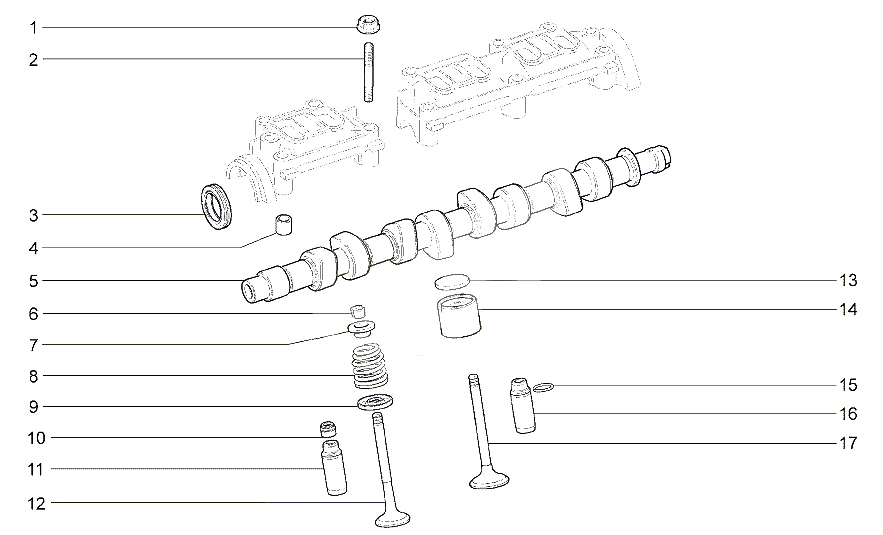 Механизм газораспределительный