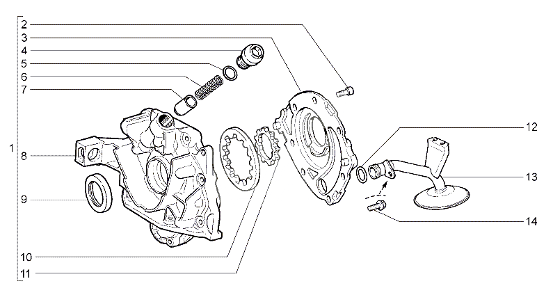 Насос масляный