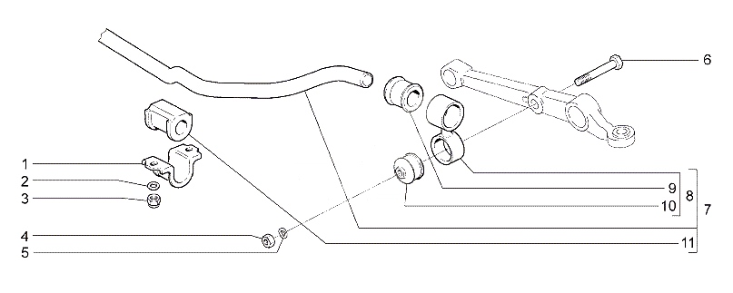 Стабилизатор поперчной устойчивости