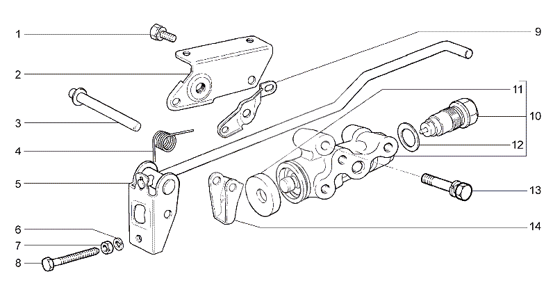 Регулятор давления тормозов