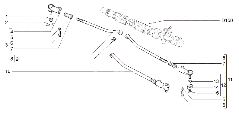 Привод рулевой