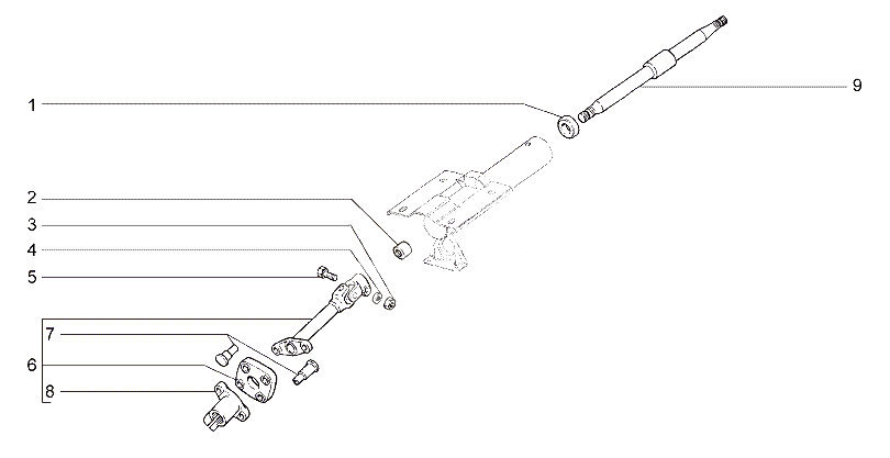 Вал рулевого управления
