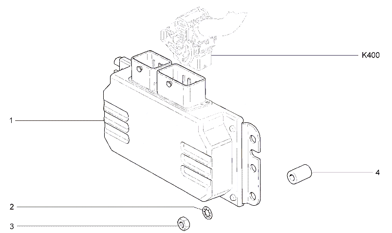 Контроллер системы управления двигателем