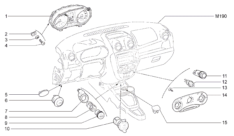 Приборы и подсветка