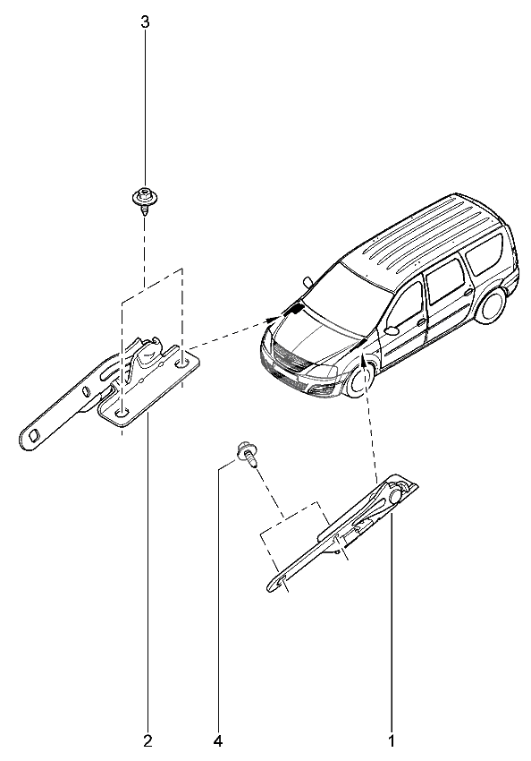 Петли капота
