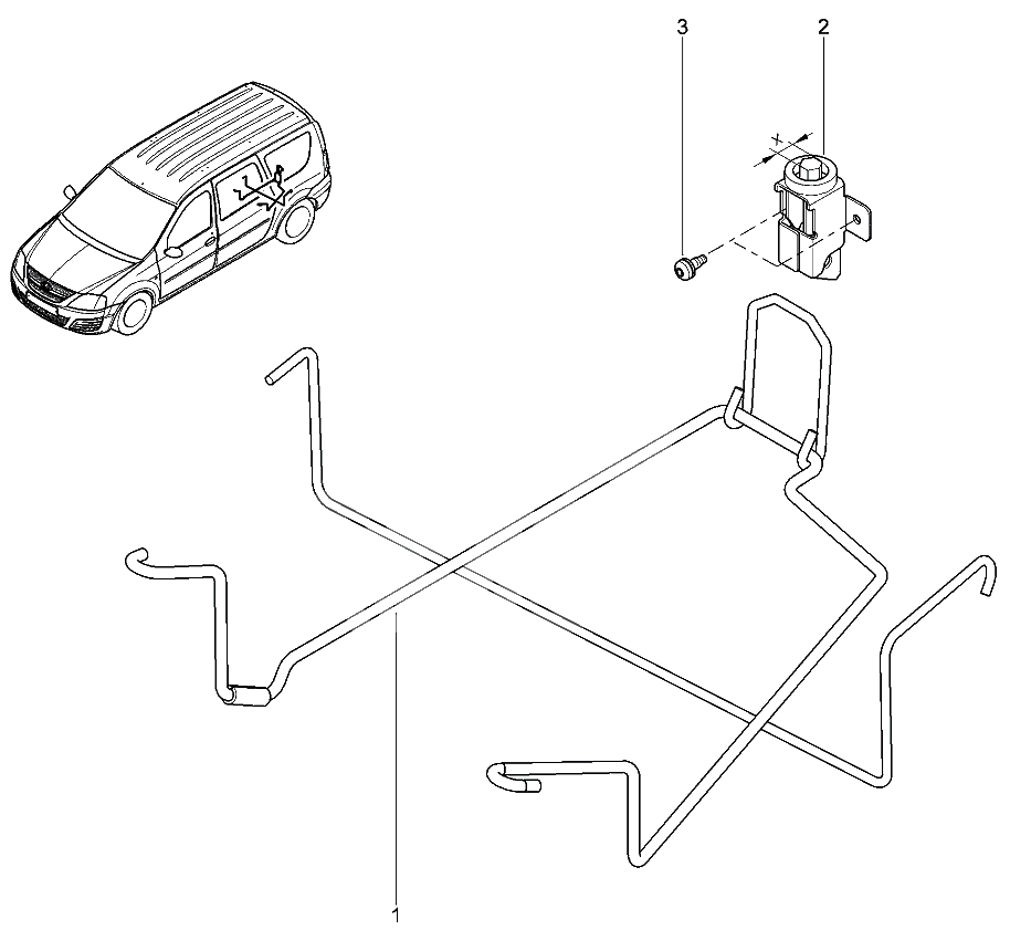 Держатель запасного колеса