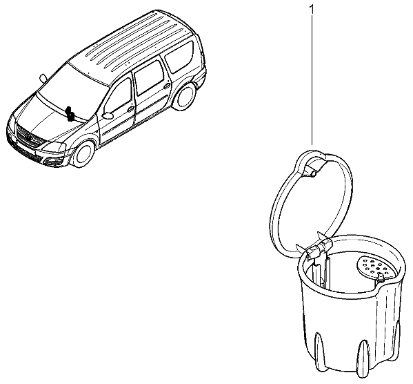Пепельница