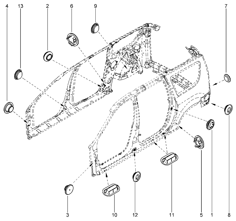 Боковина кузова