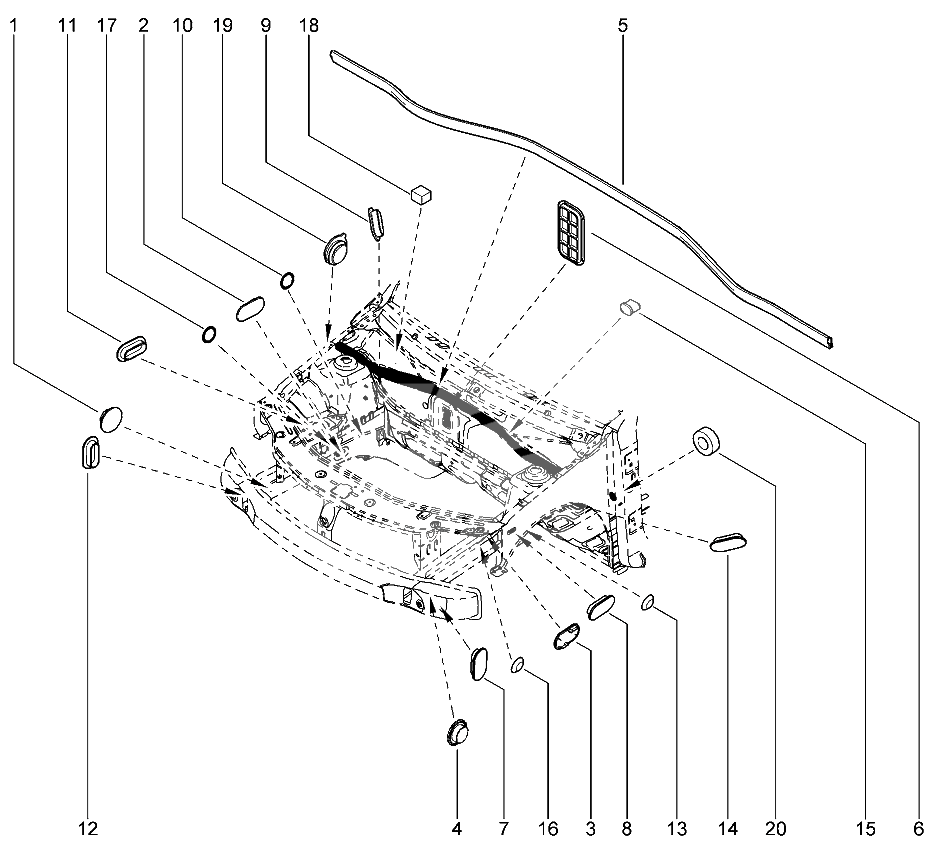 Кузовные панели переда кузова