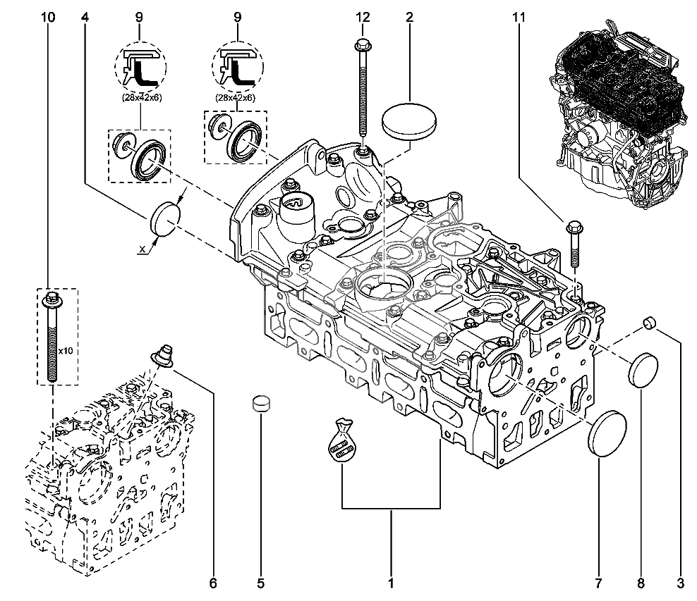 Головка блока (16 КЛ)