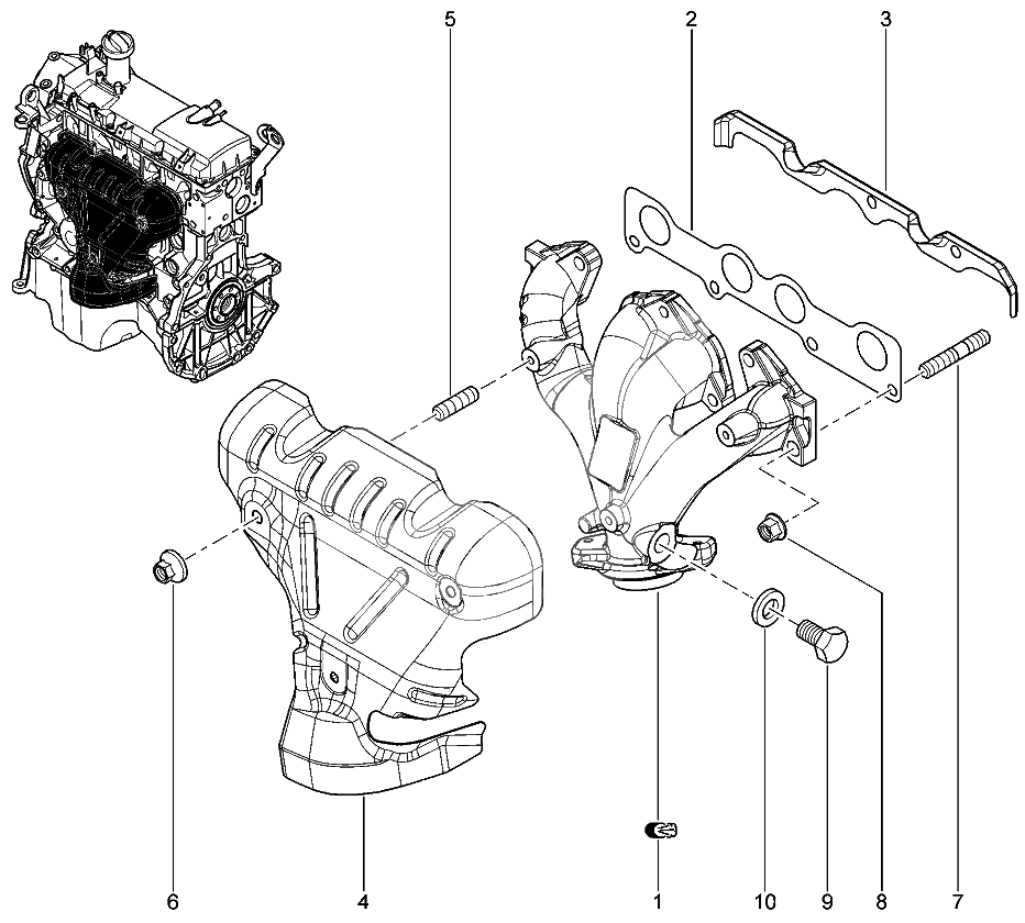 Выпускной тракт (8 КЛ)