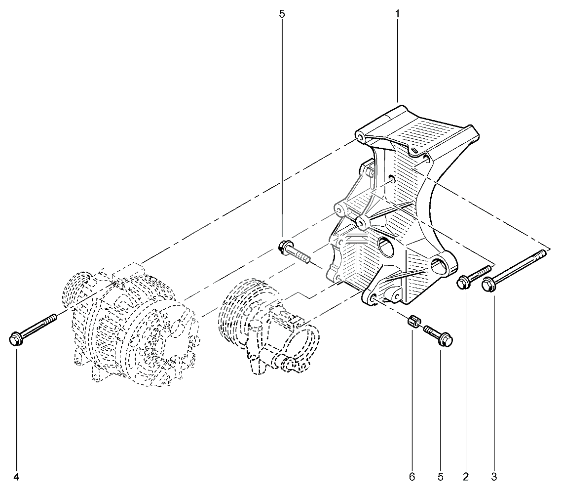 Кронштейн навесного оборудования (8 КЛ)