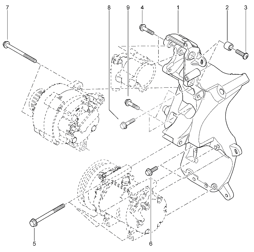 Кронштейн навесного оборудования (8 КЛ)