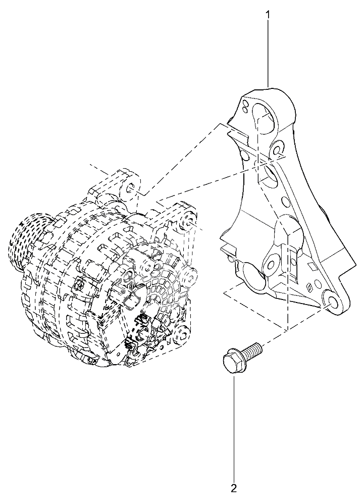 Кронштейн навесного оборудования (8 КЛ)