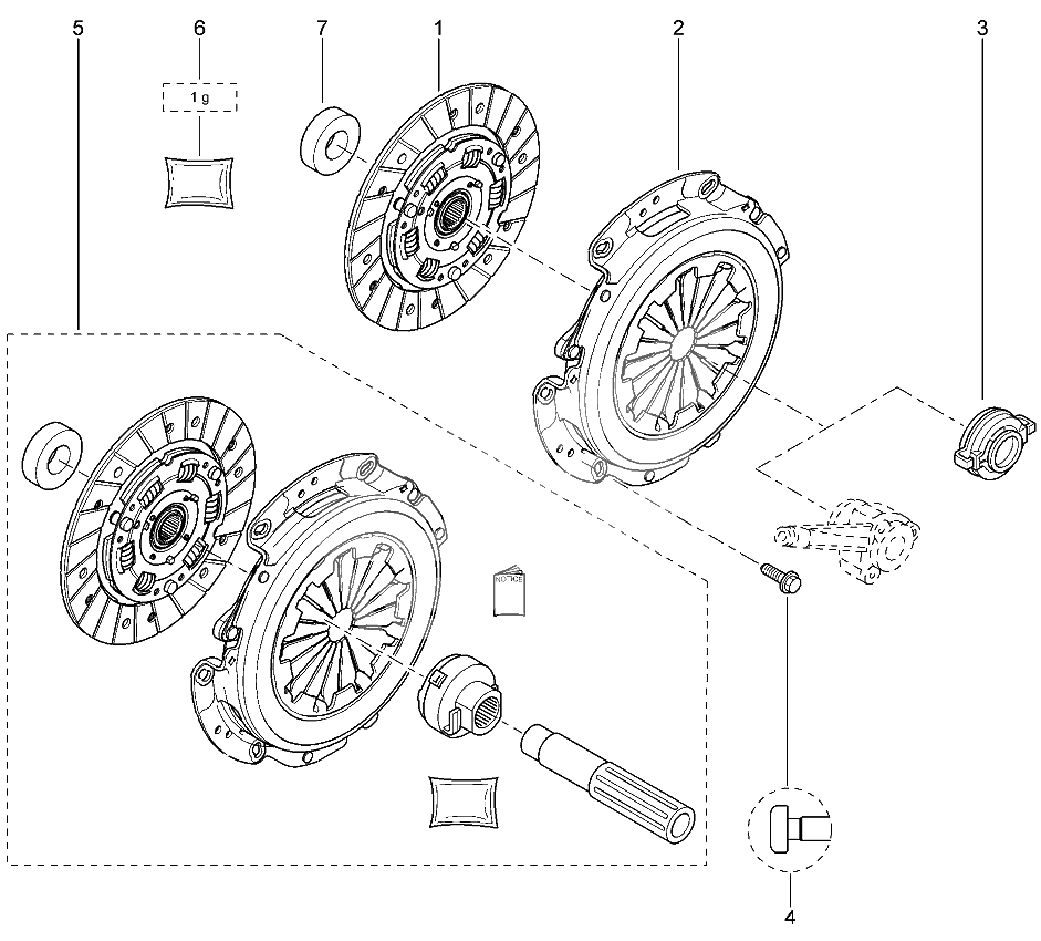 Сцепление (16 КЛ)