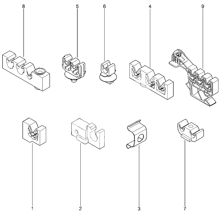 Скобы крепления