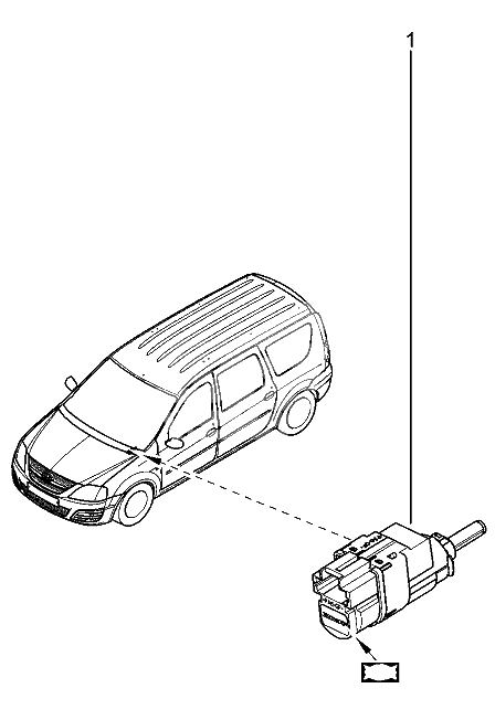 Кнопосный переключатель