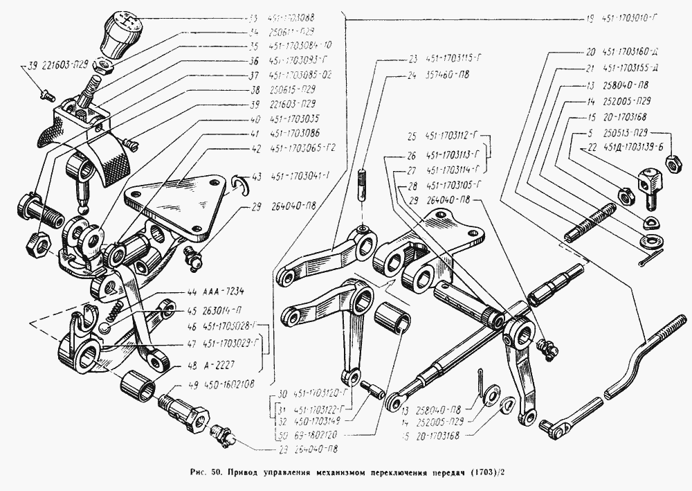 Привод управления механизмом переключения передач