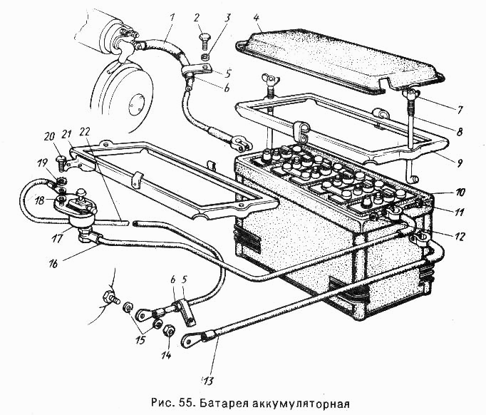 Батарея аккумуляторная