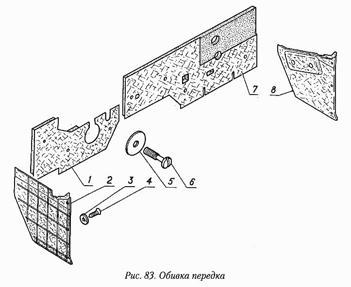 Обшивка передка