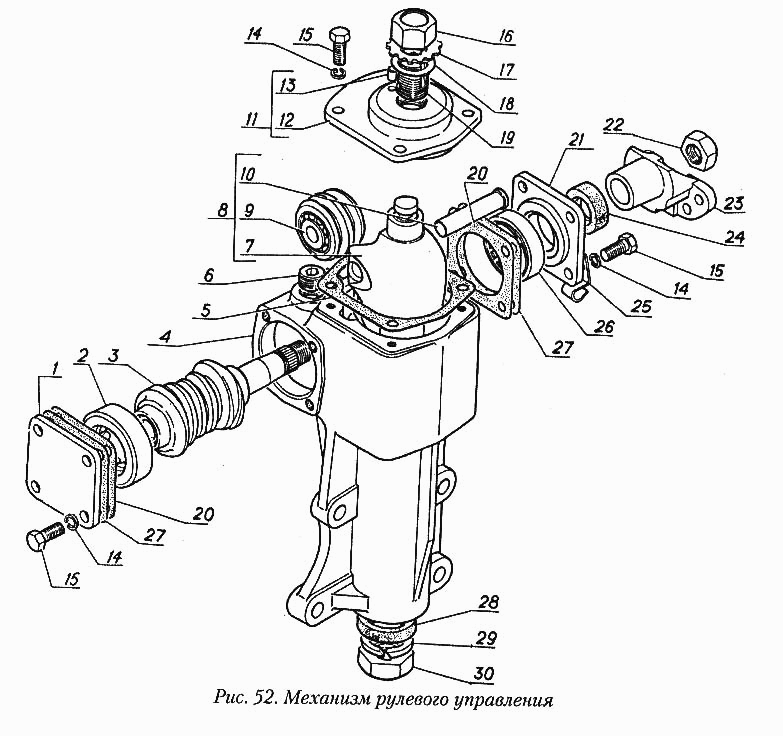 Механизм рулевого управления