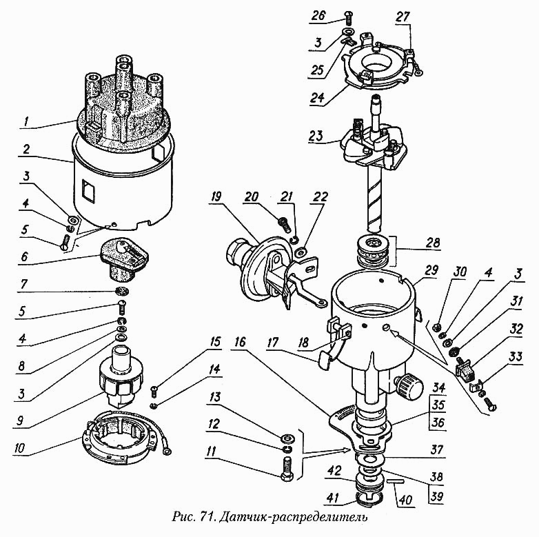 Датчик-распределитель