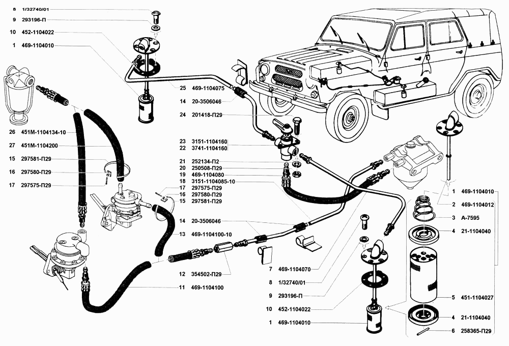 Трубопроводы топливные