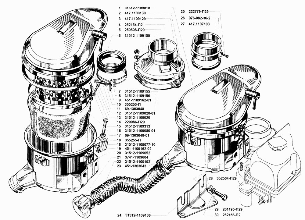 Фильтр воздушный